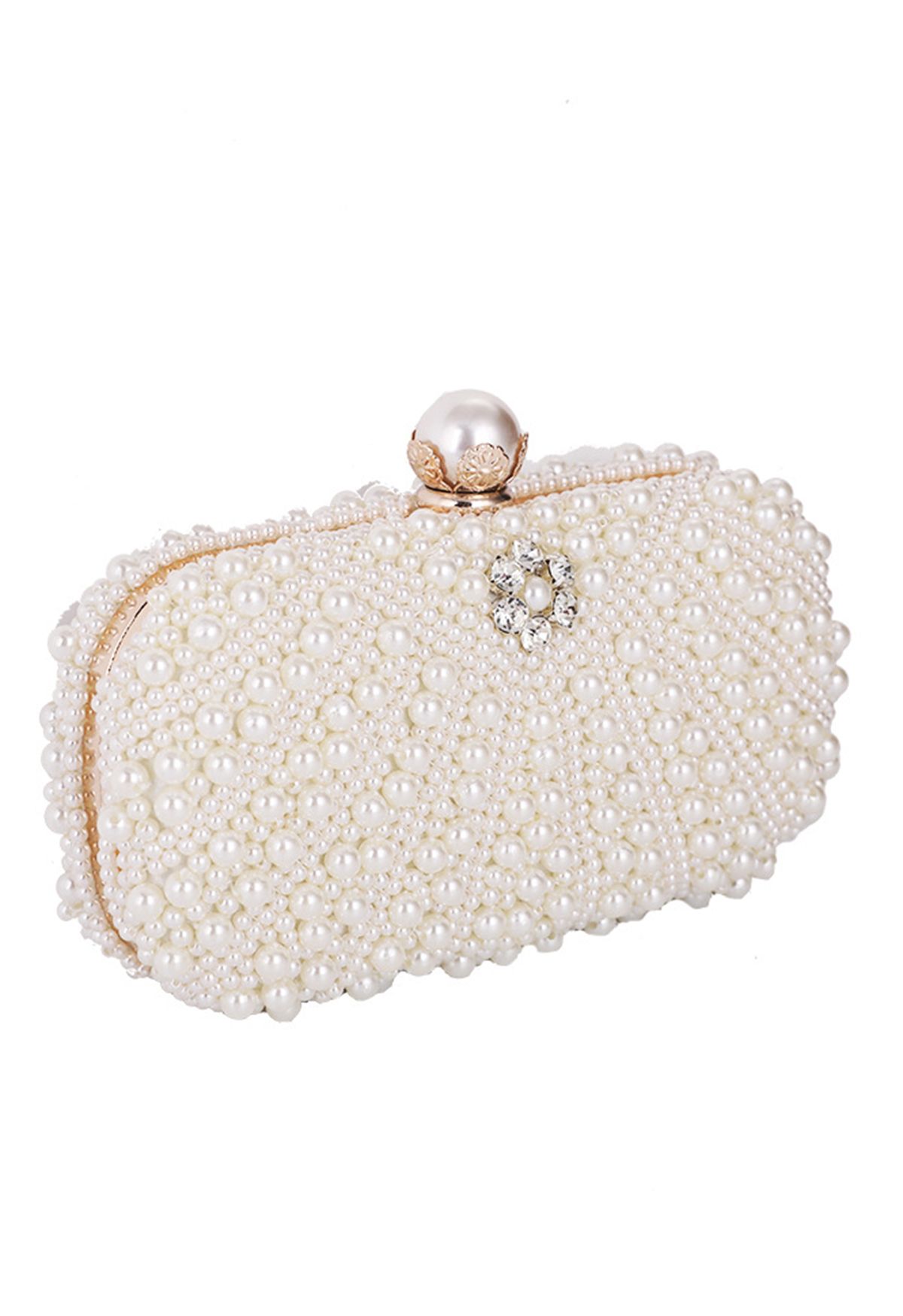 Distinctive Full Pearl Clutch